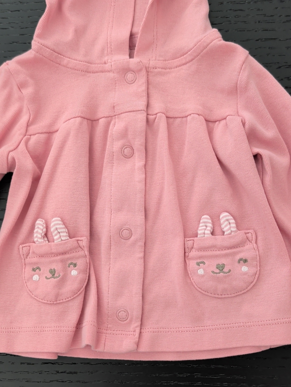 10 Piece Baby Girl Lot 6 -12 Months Baby Gap Carter's Bunny Jacket Pants Onesies - Picture 6 of 13